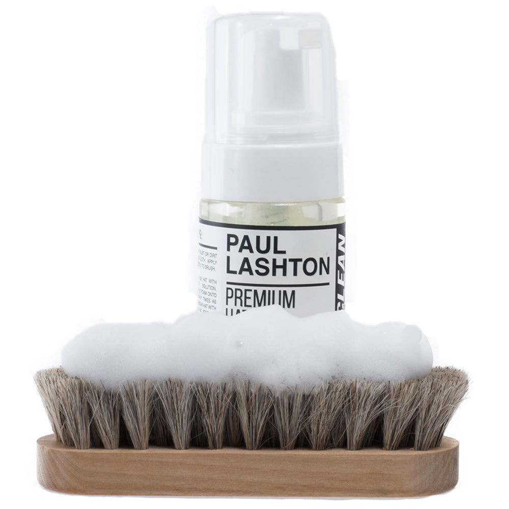 Mousse nettoyante pour chapeaux Paul Lashton Premium prête à l'emploi