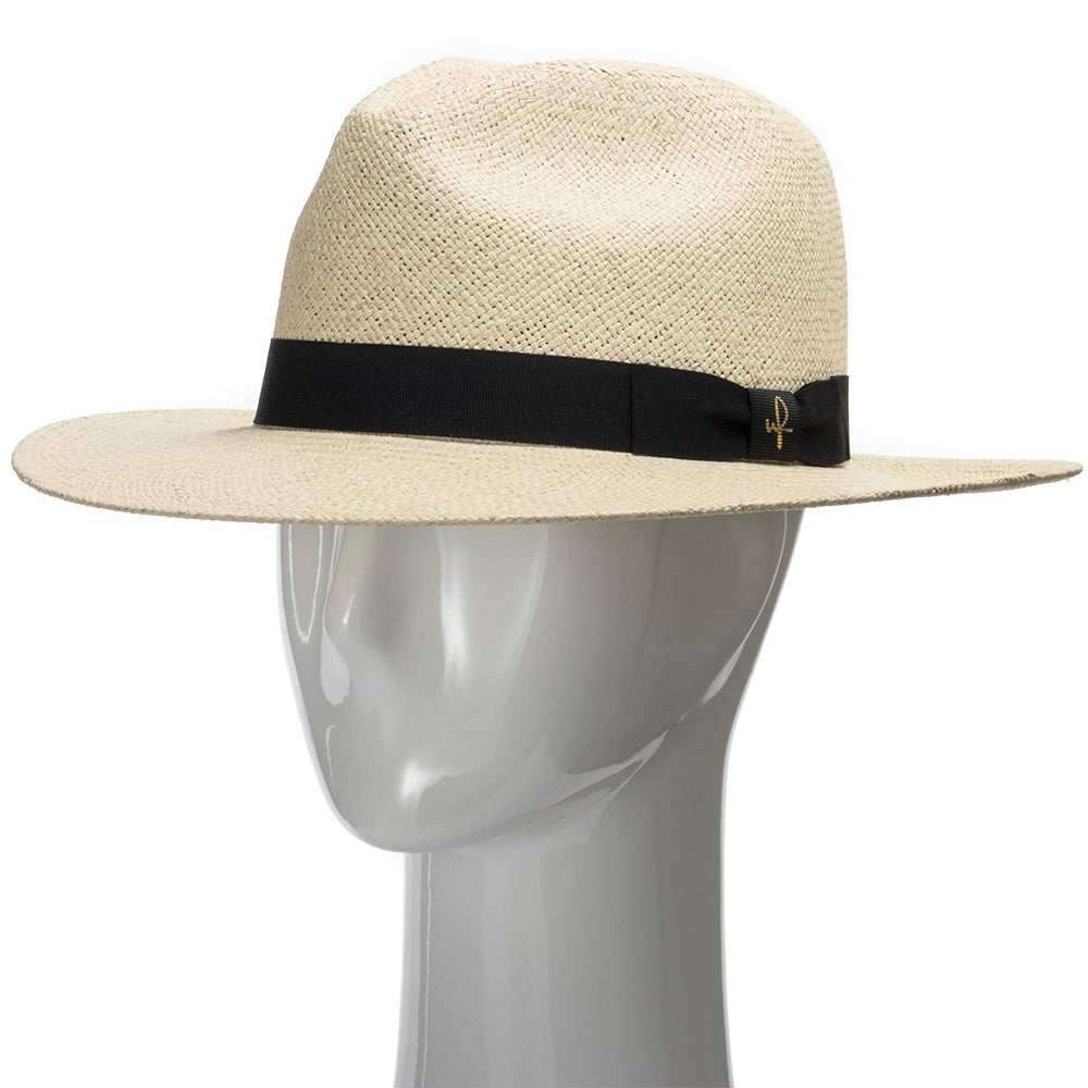 Natural with Black Hatband
