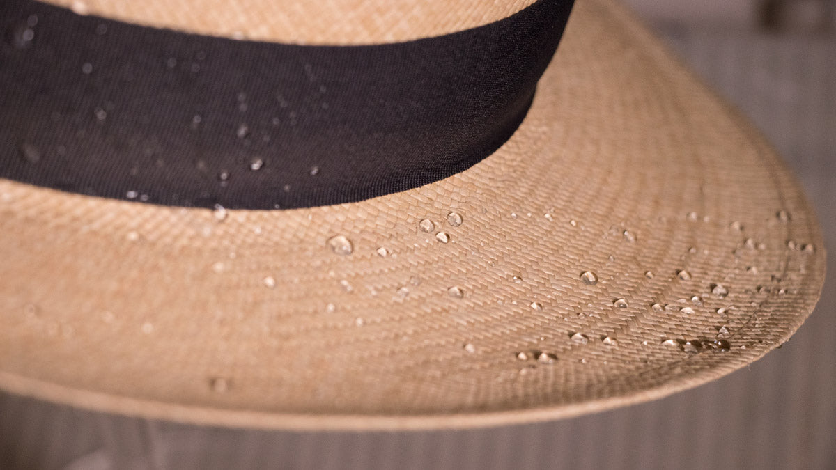 water repellent hats