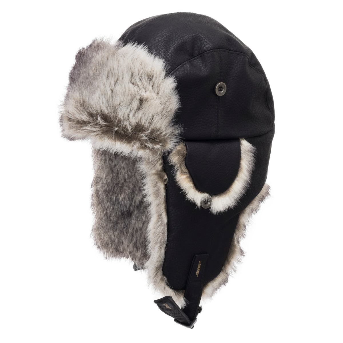 【HI FI FNK】Fur Trooper Hat Unisex Winter Ushanka Trooper Hat with Ear Flap Chin Strap