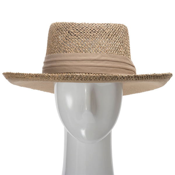 FINLO Women\'s Gambler Straw Hat Gambler Vented - Ultrafino main image 3