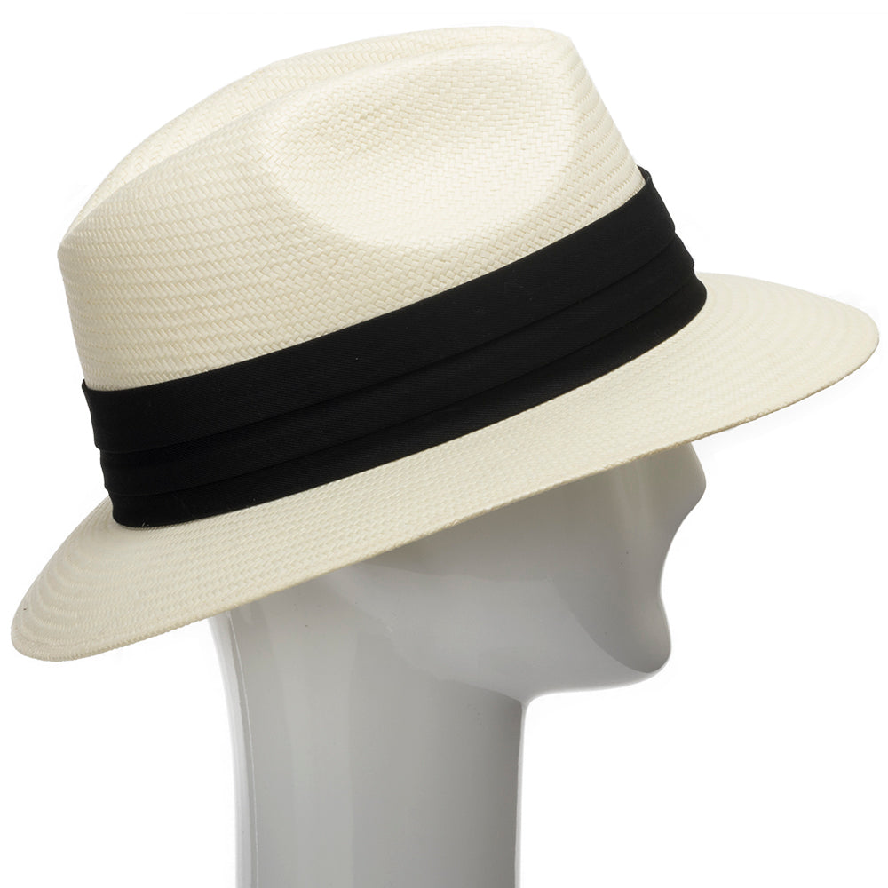 Ivory with Black Hatband