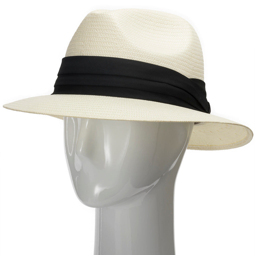 Ivory with Black Hatband