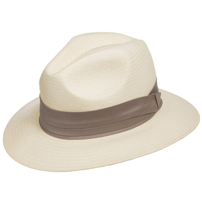Monte Cristo Fedora Straw Hat - Ultrafino Panama Hat