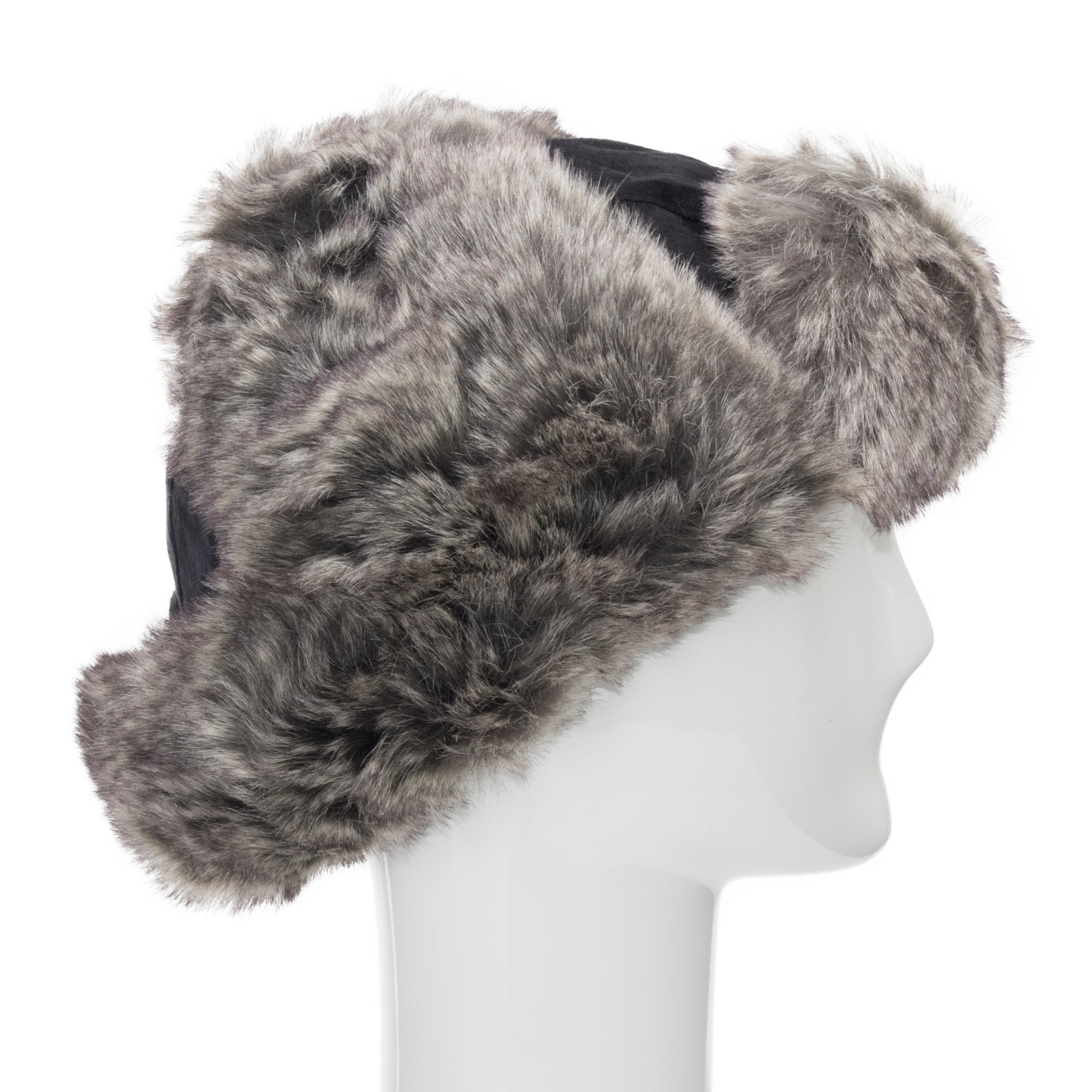 Wholesale High Quality Russian Style Men's Trapper Hat Real Rabbit