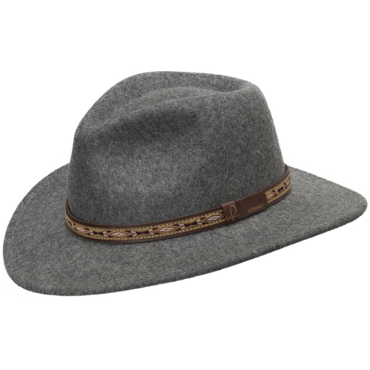 Brown Diamond Hatband