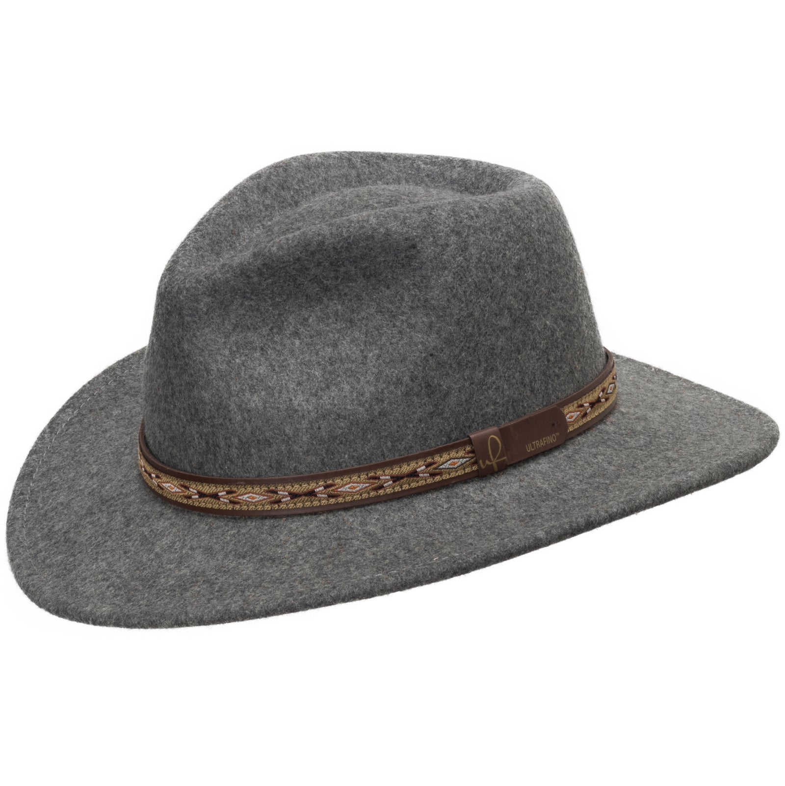 Brown Diamond Hatband