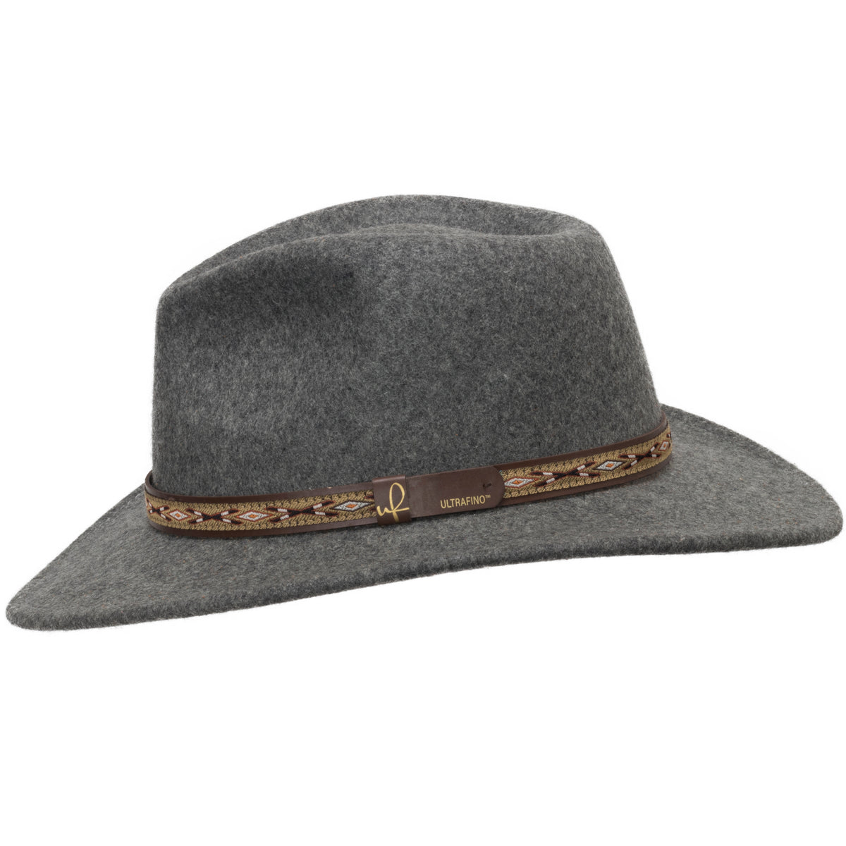 Brown Diamond Hatband