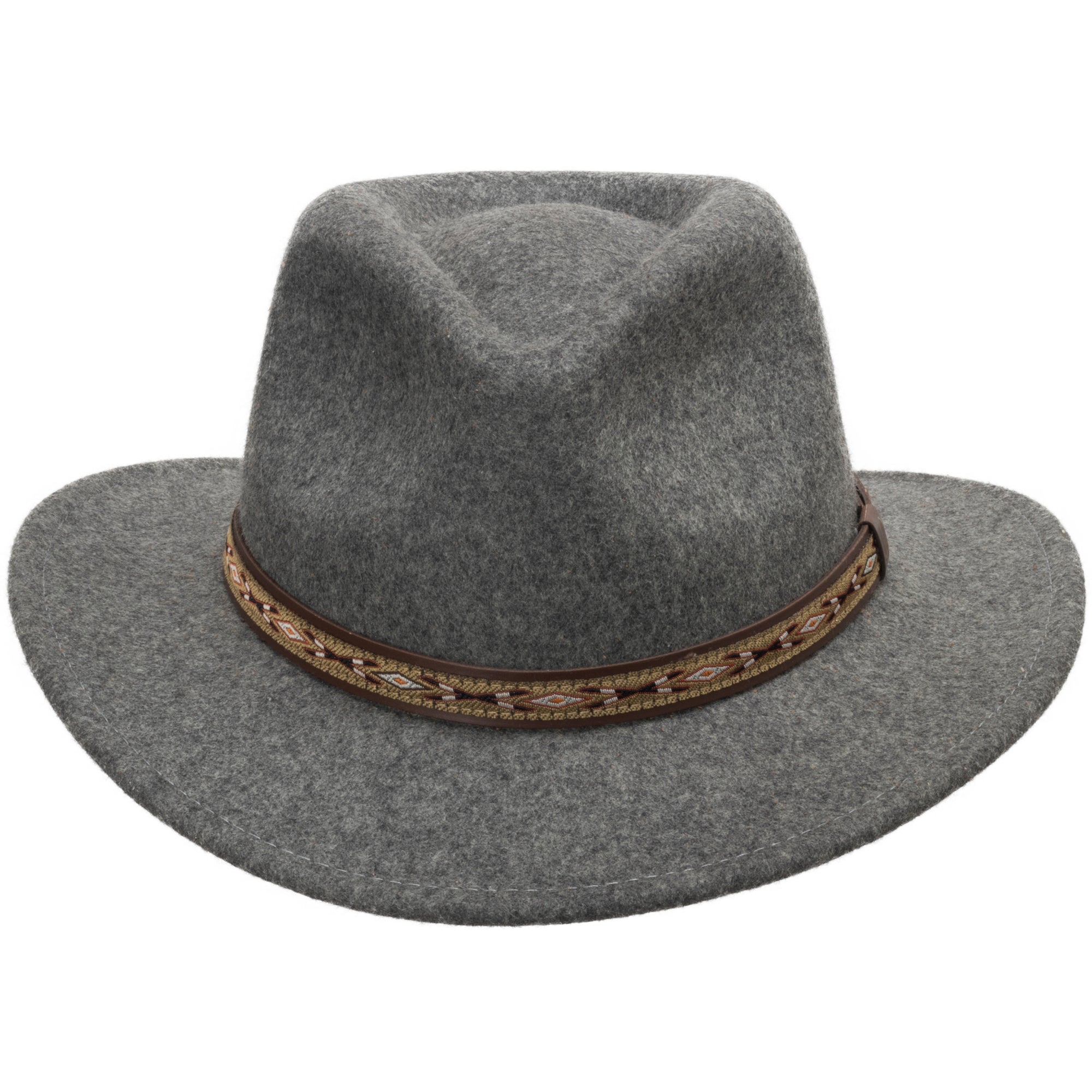 Brown Diamond Hatband
