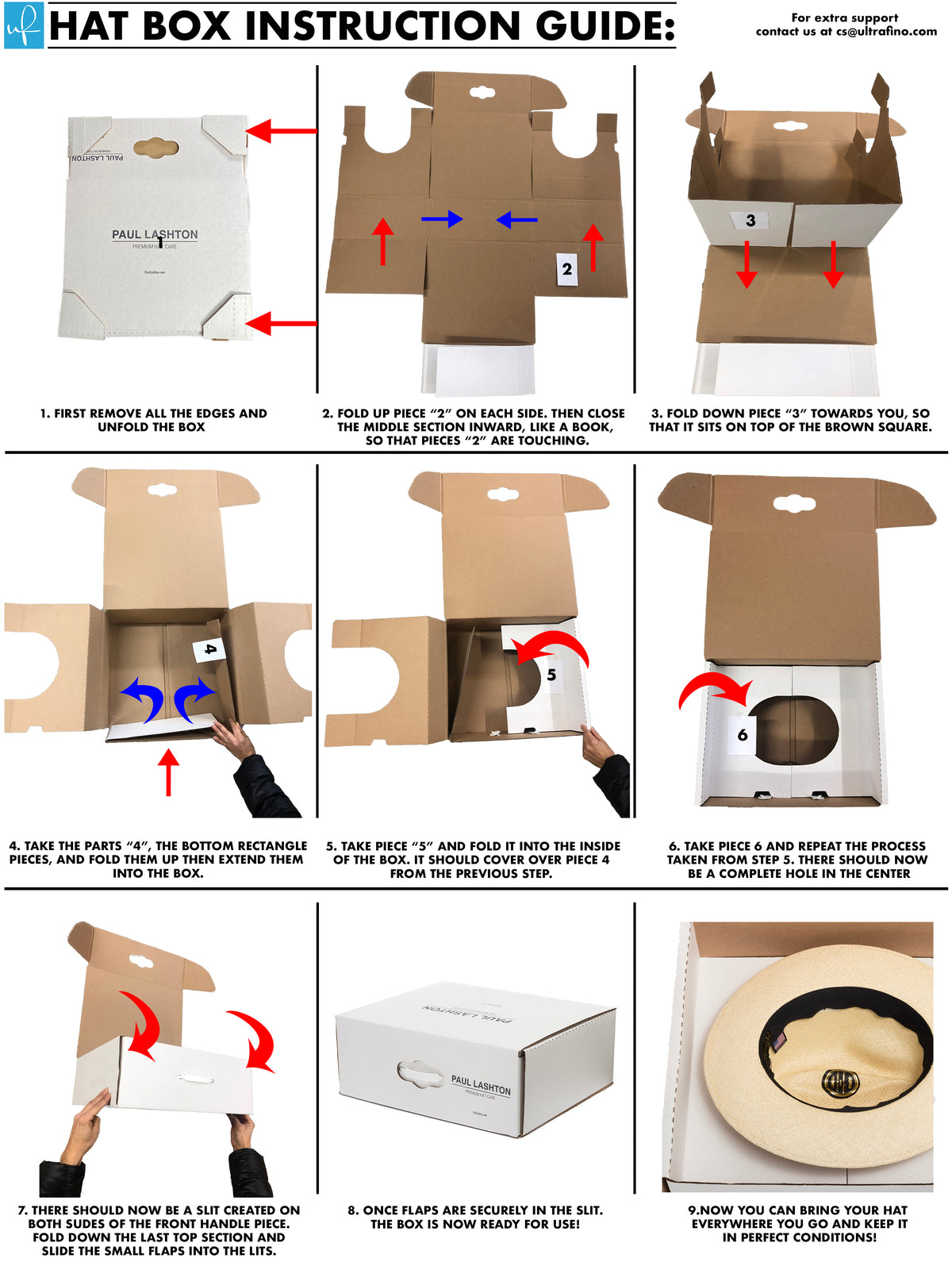 Paul Lashton Premium Hat Box