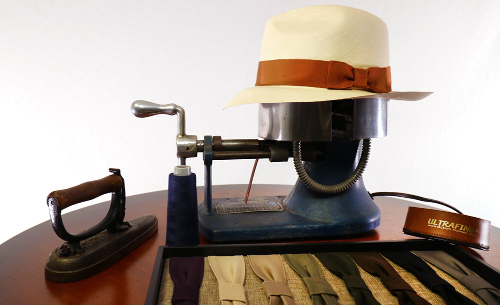 Hat Repair reblocked cleaning care straw panama wool montecristi
